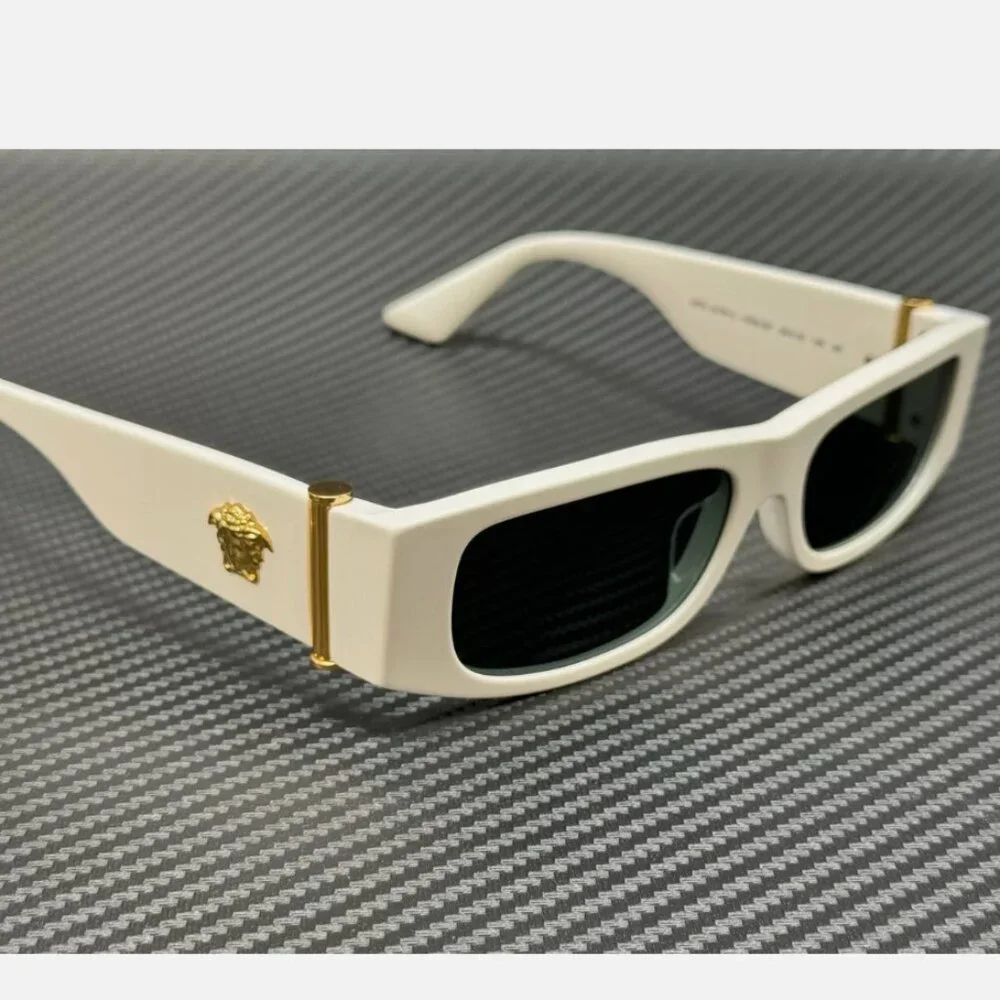 NEW Versace White Men's 55mm Sunglasses